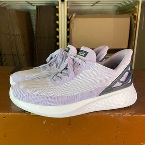 KIZIK Women's Size 7.5 Athens Pastel Lilac Purple Comfort Walking Shoes